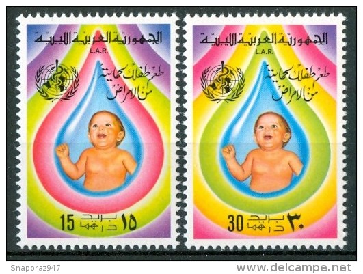 1977 Libia Sanità Health Santè Set MNH** R - Libya