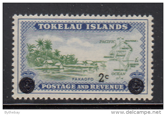 Tokelau MNH Scott #10 2c Surcharge On Tokelau #3 - Tokelau