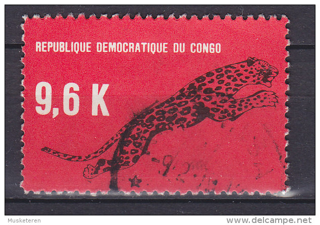 Congo Kongo (Kinshasa) 1968 Mi. 315      9.6 K Leopard - Gebraucht