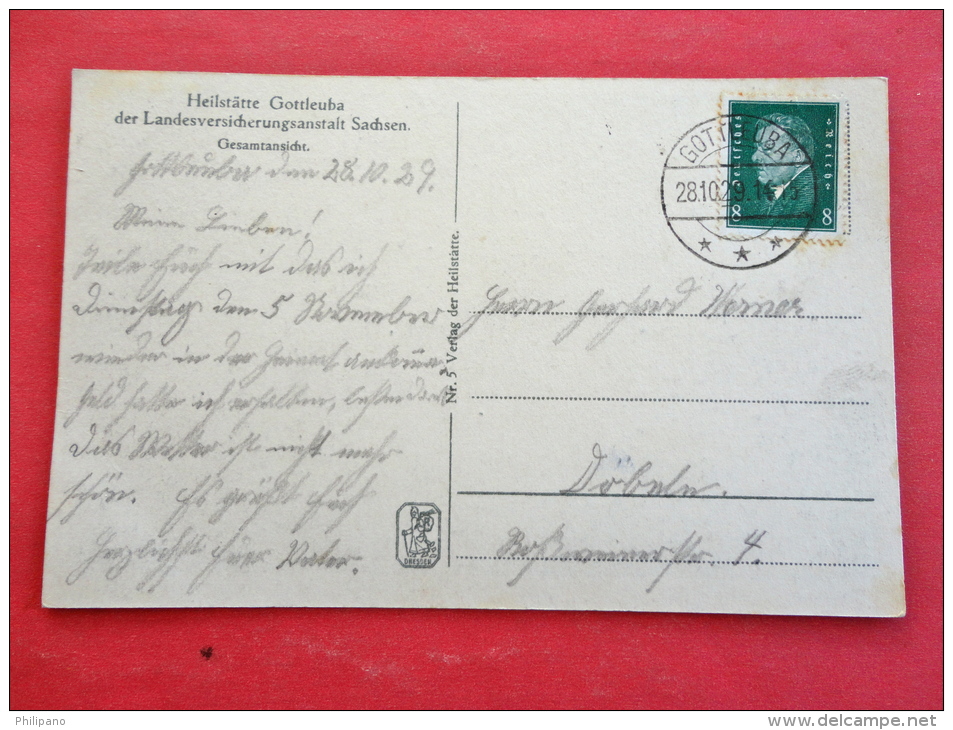 Germany > -  Stamp & Cancel  --ref 974 - Bad Gottleuba-Berggiesshuebel