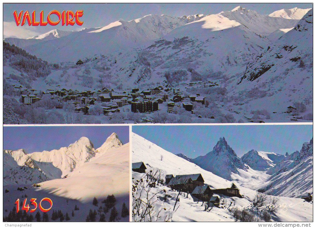 VALLOIRE 73, L'AIGUILLE NOIRE ET LES AIGUILLES D'ARVES - Other & Unclassified