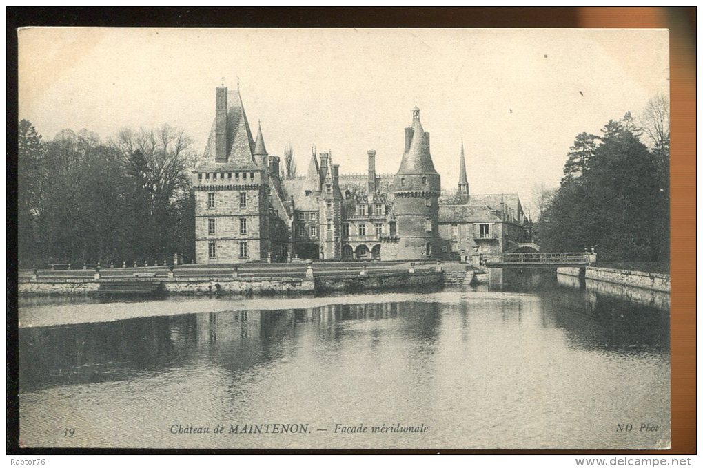 CPA Non écrite 28 MAINTENON Le Château Façade Méridionale - Maintenon