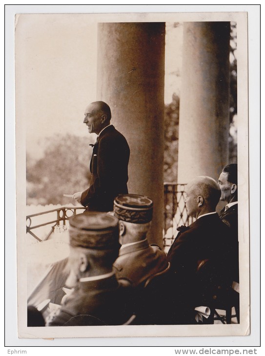 SURESNES Memorial Day Au Cimetière Le 29 Mai 1939 Photographie De Presse Originale Safara Champetier Général Gouraud - Andere & Zonder Classificatie