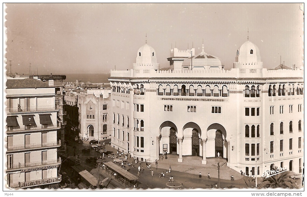 4---Algérie   ALGER   La Grande Poste - Algiers