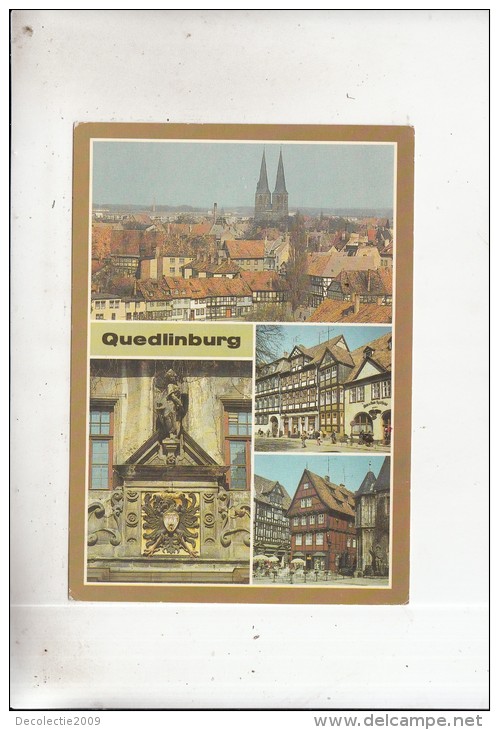 ZS34265 Quedlinburg      2 Scans - Quedlinburg