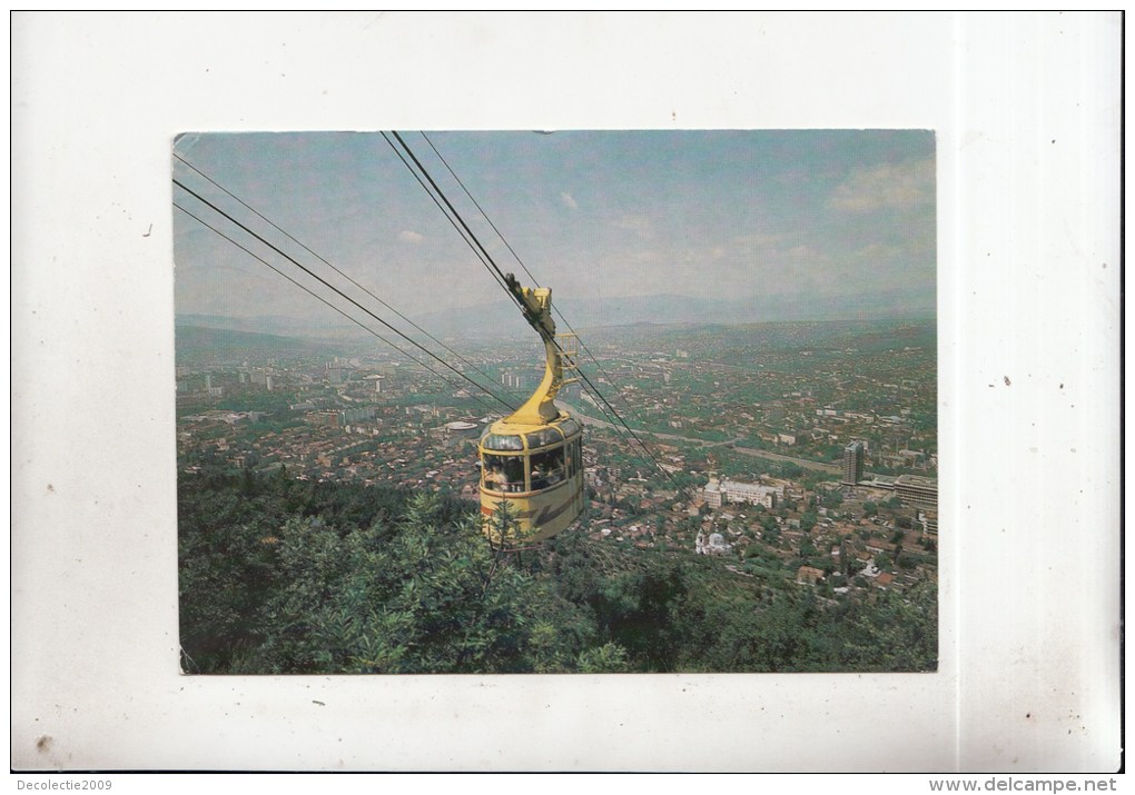 ZS34433 Tibilisi  Cable Train      2 Scans - Géorgie