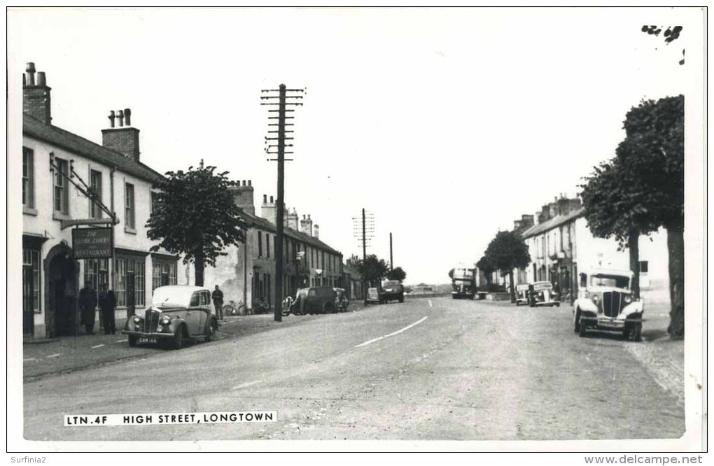 CUMBRIA - LONGTOWN - HIGH STREET #2 RP Cu369 - Other & Unclassified