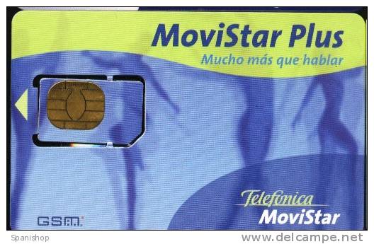 Spain GSM Phonecard Movistar Plus - Telefonica