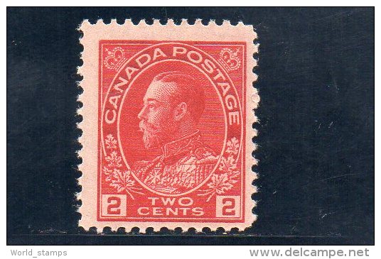 CANADA 1911-6 * - Unused Stamps