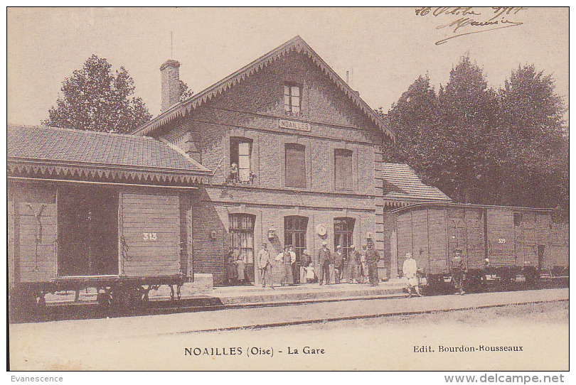 60 NOAILLES  / LA GARE   /////     REF  MAI 315 - Noailles