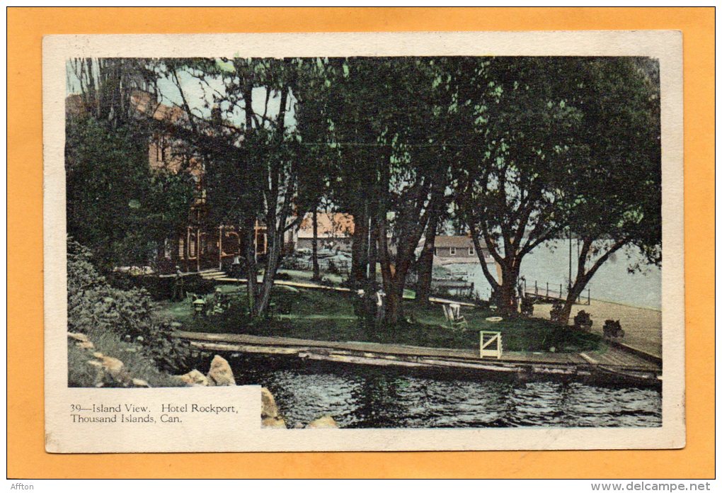 Hotel Rockport Thousand Islands 1905 Postcard - Thousand Islands