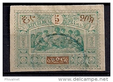 OBOCK, AÑO 1894, YVERT 50 CANCELADO, COLONIAS FRANCESAS - Andere & Zonder Classificatie