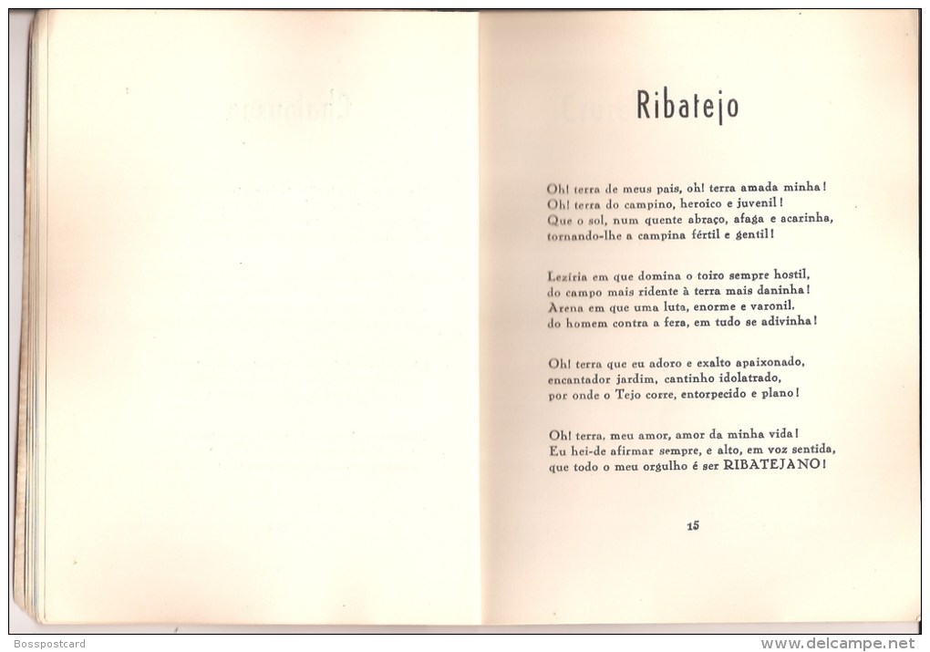 Chamusca - "Chamas E Cinzas" - Armando Soares Imaginário. 1945. Ribatejo. Poesia (3 Scans) - Poetry