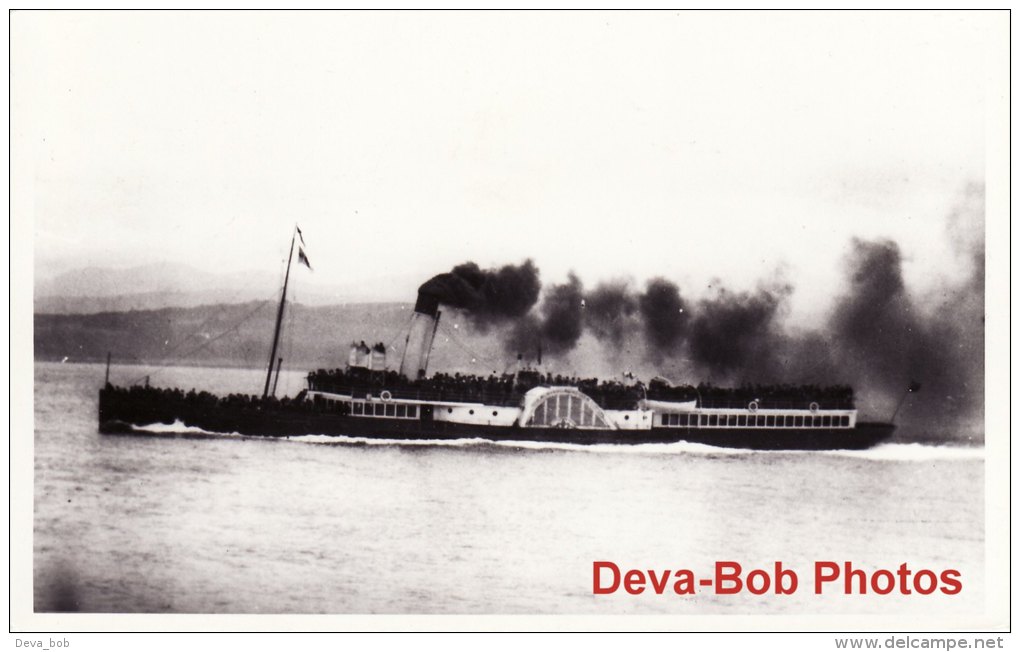 Ship Photo Paddle Steamer PS Marchioness Of Breadalbane - Boats