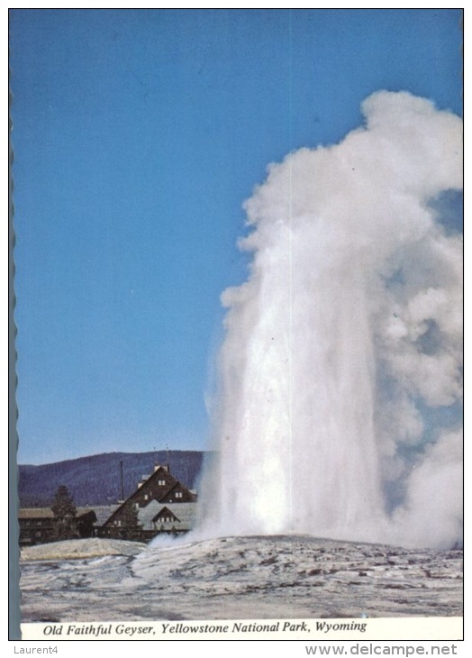 (100) Volcan - Volcano - Yellowstone Geyser - Yellowstone