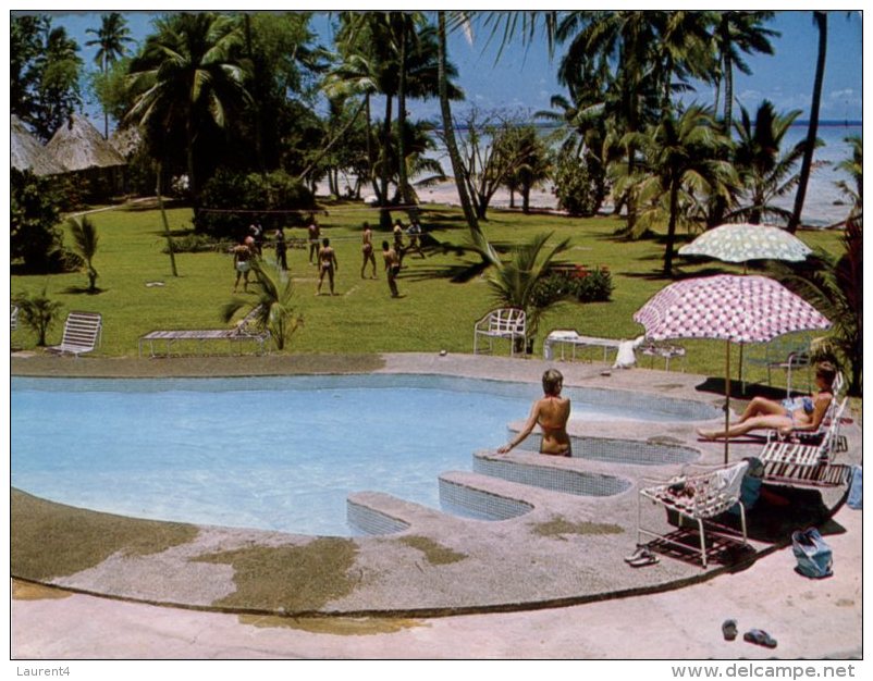 (600) Figi Carte Assez Ancienne - Older Postcard Of Fiji Island - Man Friday Resort - Fidschi