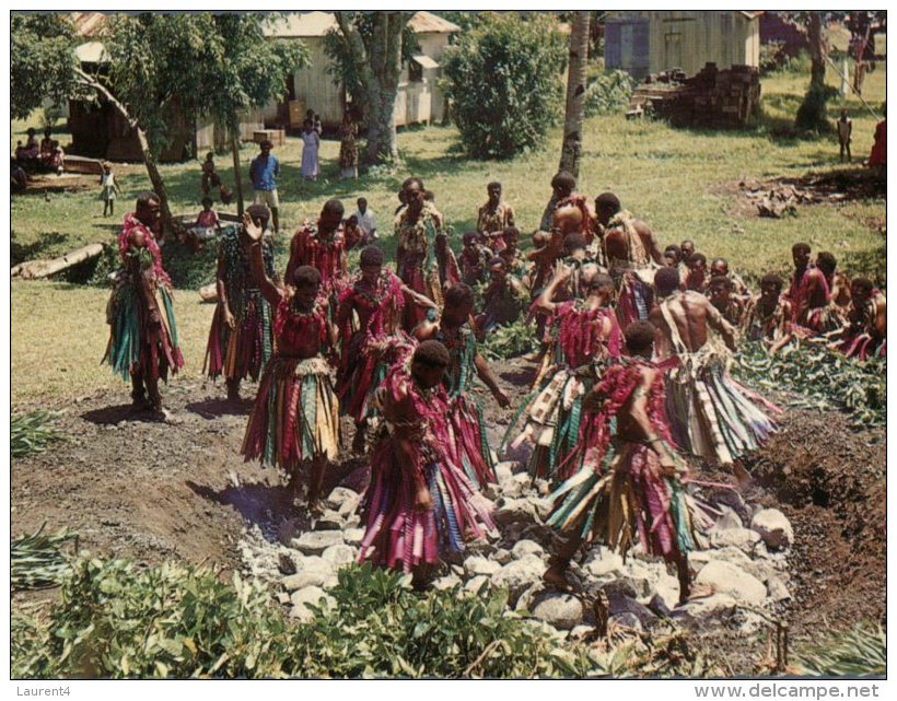 (600) Figi Carte Assez Ancienne - Older Postcard Of Fiji Island - Firewalking Beqa Island - Fiji