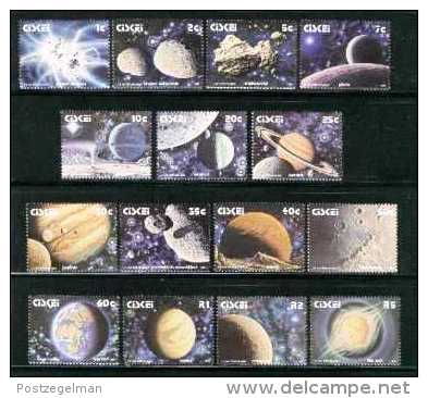 CISKEI, 1991, MNH Stamp(s), Definitives Solar System, Nr(s).   192-206 - Ciskei