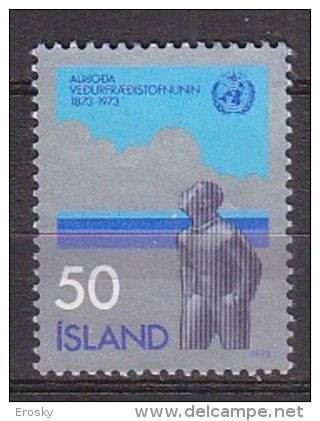 Q1228 - ISLANDE ICELAND Yv N°437 ** METEOROLOGIE - Ungebraucht