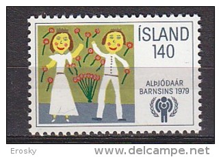 Q1250 - ISLANDE ICELAND Yv N°496 ** ENFANCE - Ungebraucht