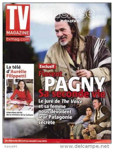 REVUE  Florent Pagny  " TV Magazine " - Gente