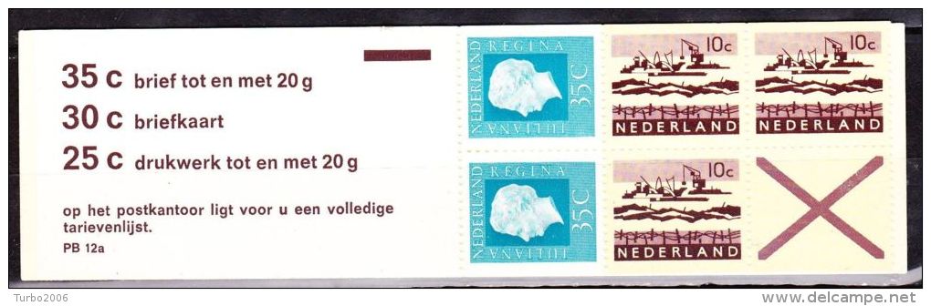 Nederland : 1972 PZB NVPH 12 A  Postfris - Carnets Et Roulettes