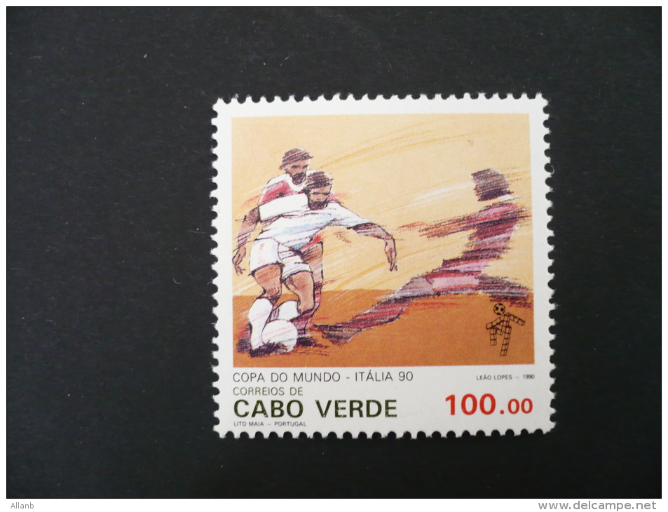 Cap-vert - 1990 Italia "90" Coupe Du Monde Football N° 573 Neuf ** - Kaapverdische Eilanden