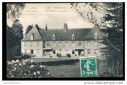 76 OURVILLE EN CAUX / Le Château D'Arantot / - Ourville En Caux