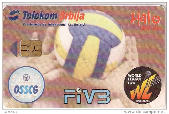 SERBIA 50.000 / 06.2005. Volleyball  Low Tirage - Yugoslavia