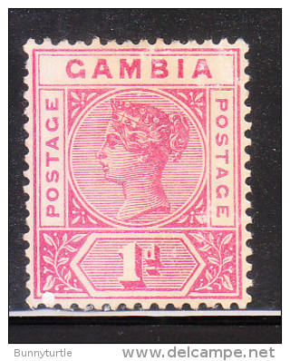 Gambia 1898 Queen Victoria 1p Used - Gambie (...-1964)