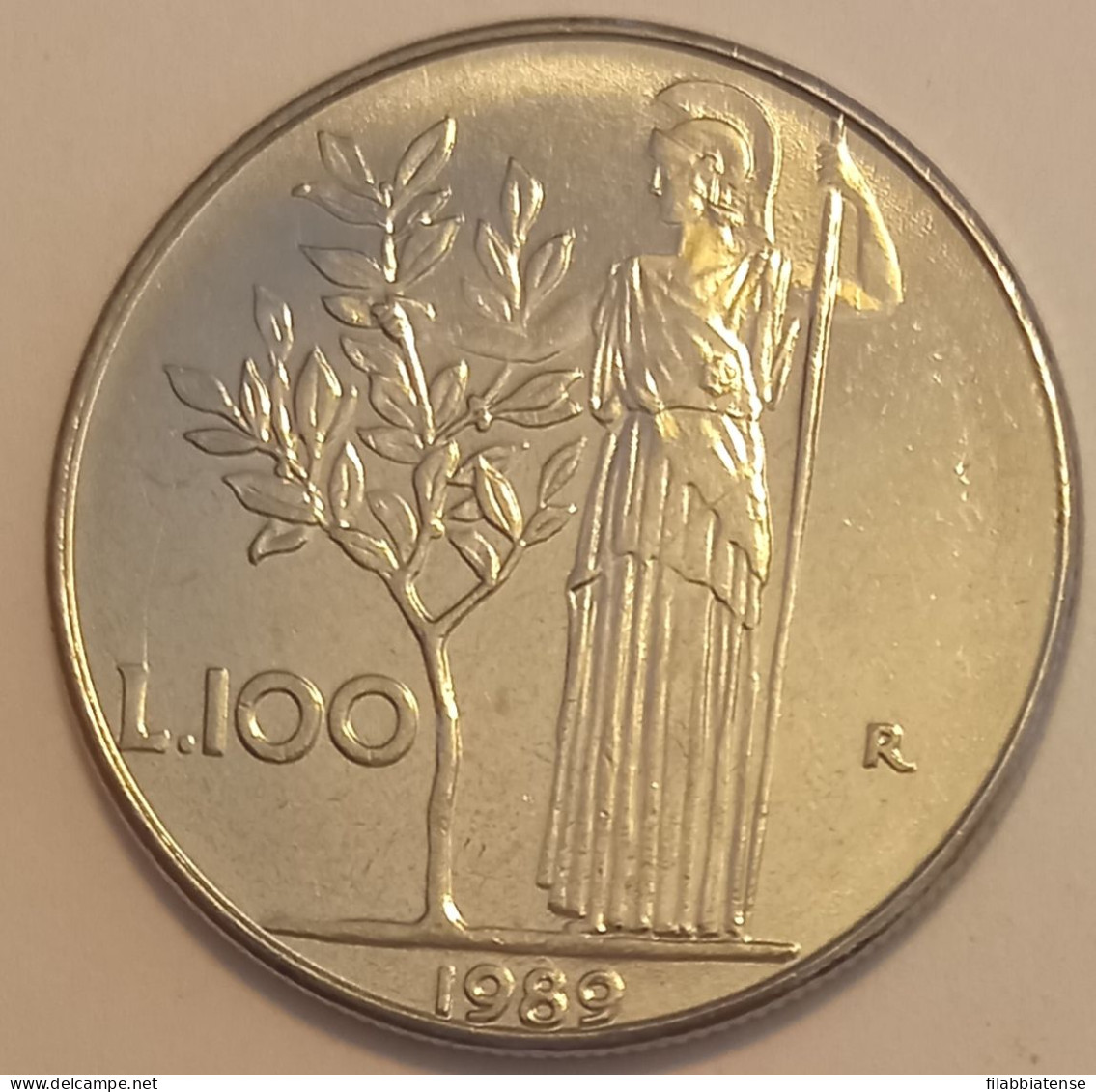 1989 - Italia 100 Lire    ------- - 100 Lire