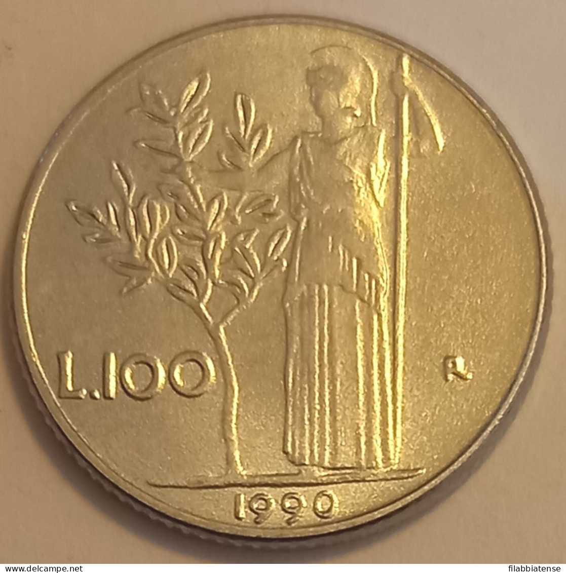 1990 - Italia 100 Lire    ----- - 100 Lire