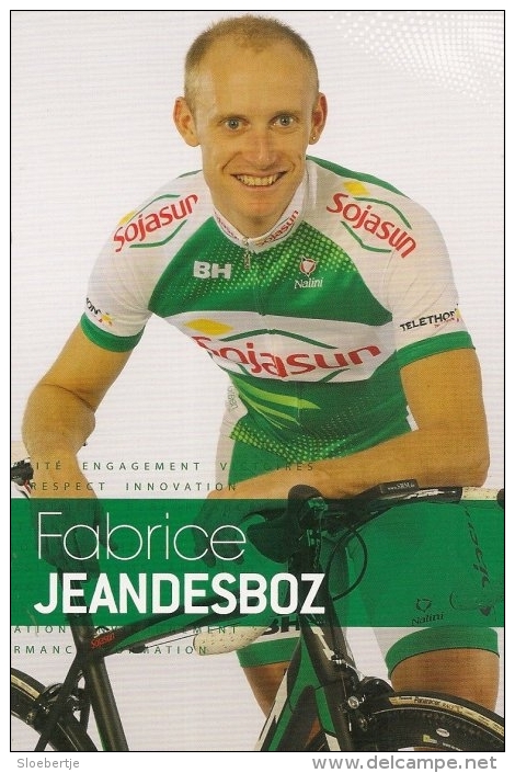Fabrice Jeandesboz - Sojasun - 2013 - Radsport