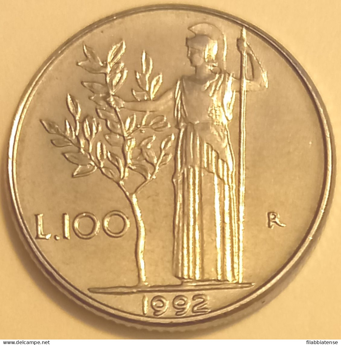 1992 - Italia 100 Lire   ------- - 100 Lire