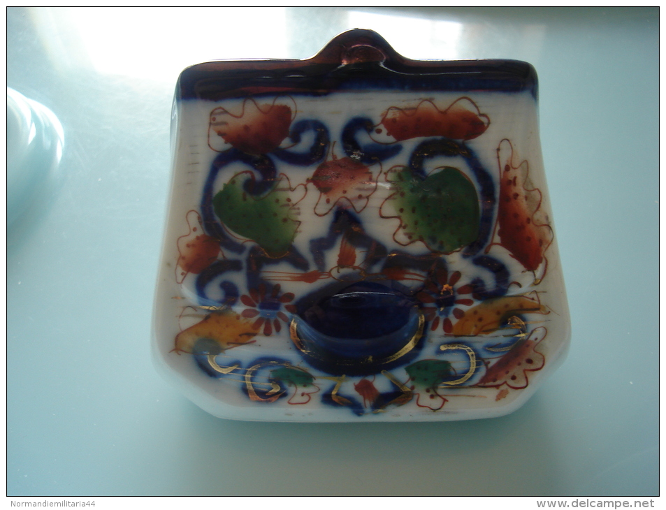 Vide Poche En Porcelaine Anglaise  Decor Imari - Non Classés