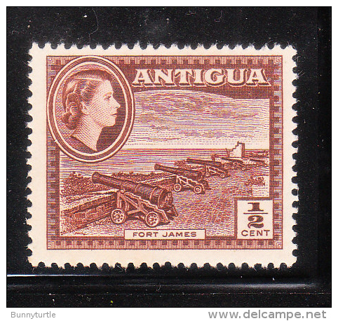 Antigua 1953-56 QE 1/2c MNH - 1858-1960 Kronenkolonie