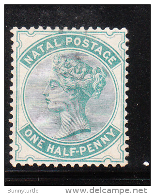 Natal 1880 QE 1/2p Used - Natal (1857-1909)