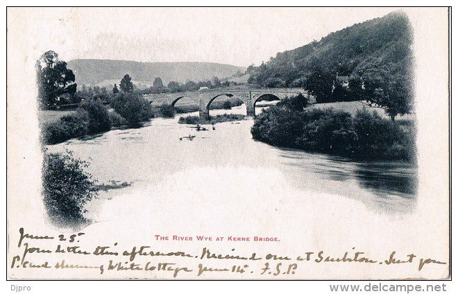 The River Wye At Kerne Bridge - Herefordshire