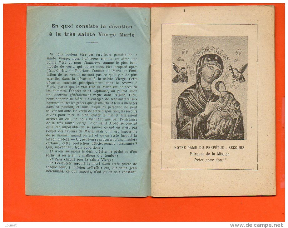 Livret De 32 Pages Sur Notre Dame Du Perpétuel Secours - Patronne De La Mission (dimensions 9.5 X 14) - Religion & Esotérisme