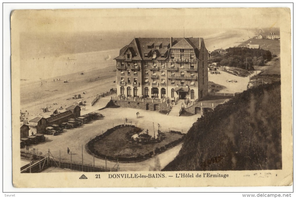 DONVILLE Les BAINS  - L'Hôtel De L'Ermitage. - Other & Unclassified