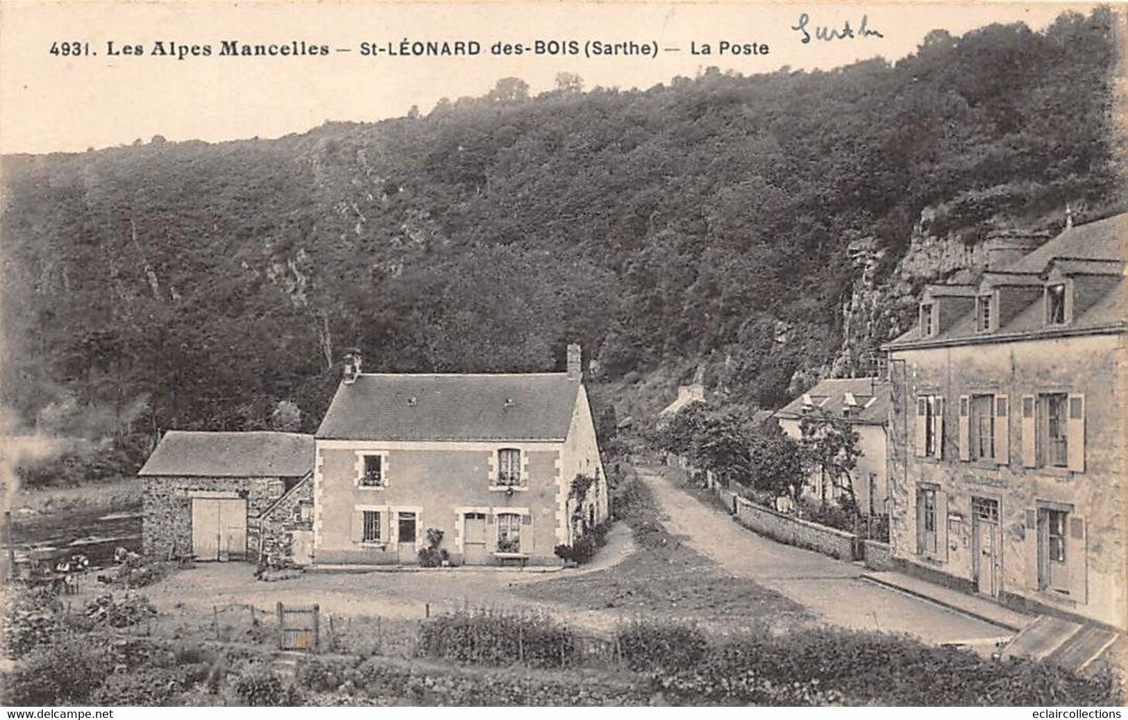 Saint Léonard Des Bois       72            La Poste    (voir Scan) - Saint Leonard Des Bois