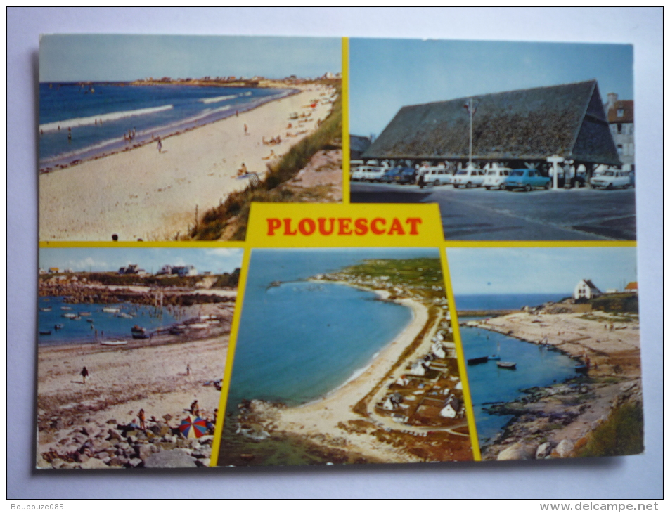 Plouescat ( 29 ) Les Halles Et Les Plages - Plouescat