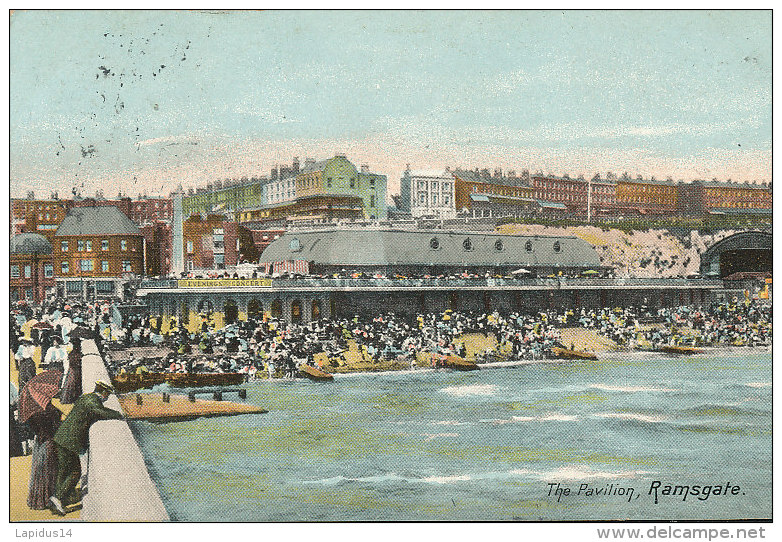 M M 382/ C P A -  ROYAUME UNIS - THE PAVILION  RAMSGATE - Ramsgate