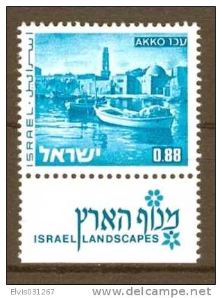 Israel - 1971, Michel/Philex No. : 534,  - MNH - *** - Full Tab - Neufs (avec Tabs)