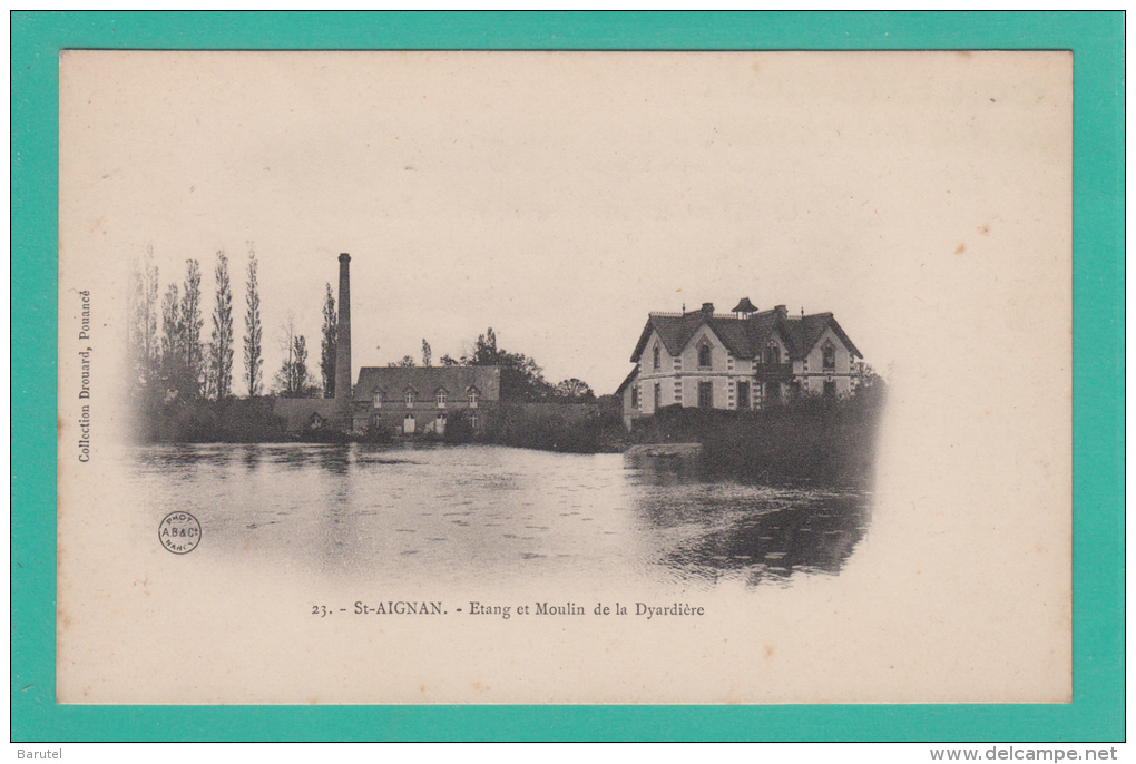 SAINT AIGNAN --> Etang Et Moulin De La Dyardière - Saint Aignan Sur Rö