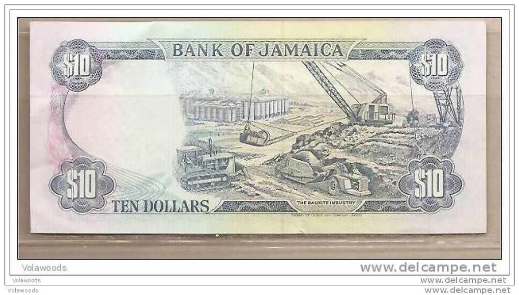 Giamaica - Banconota Non Circolata Da 10 Dollari - 1994 - Jamaica