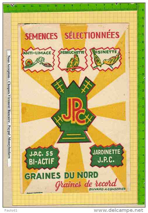 BUVARD : Semences Selectionnées JPC Graines Du Nord - Landbouw