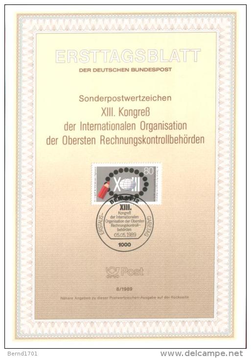 Germany / Berlin - ETB 8/89 - Mi-Nr 843 (b425) - 1. Tag - FDC (Ersttagblätter)