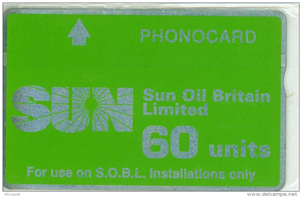 TELECARTE HOLOGRAPHIQUE SUN 60U PETROLE  CN 041K NEUVE - Oil