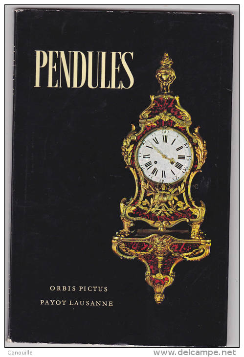 Livre Pendules Orbis Pictus - Payot Lausanne - Horloge ... - Autres & Non Classés